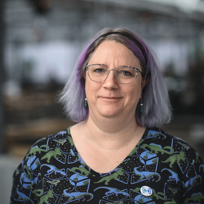 Picture of speaker: Gitte Klitgaard